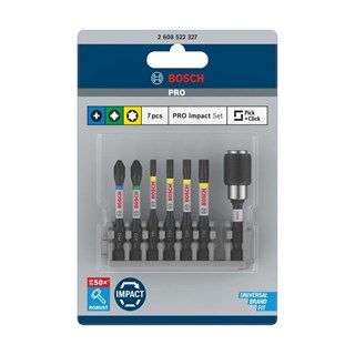 Bosch Impact Control Serisi Vidalama Ucu Seti 7 Parça - 2608522327