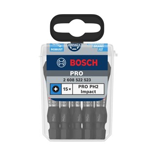 Bosch PRO Impact PH2 Vidalama Ucu Seti 55 mm 15 Parça - 2608522523