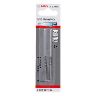Bosch HSS-PointeQ Metal Matkap Ucu 1.5 mm 2li - 2608577154