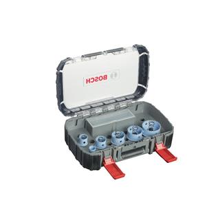 Bosch Special Serisi Metal ve Inox Malzemeler için, 9 Parçalı Delik Açma Testeresi (Panç) Seti Ø 22-29-35-44-51-64 mm - 2608580881