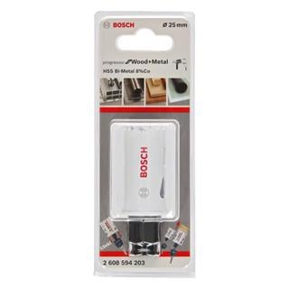 Bosch Yeni Progressor Serisi Ahşap ve Metal için Delik Açma Testeresi (Panç) 25 mm - 2608594203