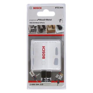 Bosch Yeni Progressor Serisi Ahşap ve Metal için Delik Açma Testeresi (Panç) 51 mm - 2608594218