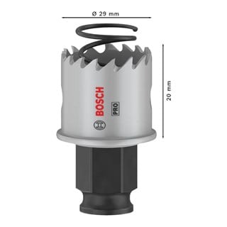 Bosch PRO Sheet Metal PC-Plus Delik Açma Testeresi 29 mm - 2608594445