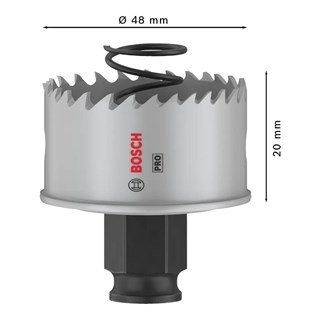 Bosch PRO Sheet Metal PC-Plus Delik Açma Testeresi 48 mm - 2608594454