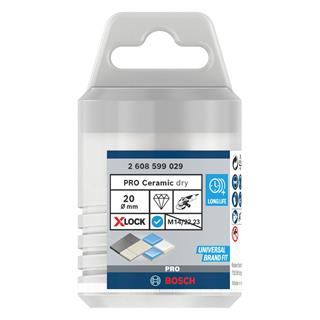 Bosch PRO Ceramic Dry X-LOCK Kuru Seramik Elmas Delici Uç 20x35 mm - 2608599029
