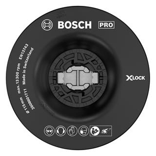 Bosch PRO Backing Pad X-LOCK Fiber Disk Soft Taban 115 mm - 2608601711
