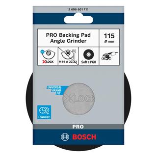 Bosch PRO Backing Pad X-LOCK Fiber Disk Soft Taban 115 mm - 2608601711