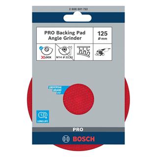 Bosch PRO Backing Pad X-LOCK M14 Zımpara Tabanı 125 mm - 2608601722