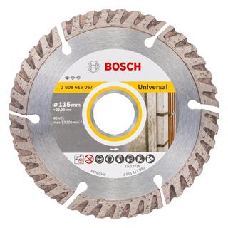 Bosch Standard Seri Genel Yapı Malzemeleri İçin Elmas Kesme Diski 115 mm - 2608615057