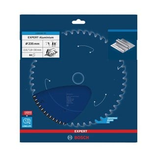 Bosch Expert for Aluminium 235x30 mm 80 Diş Alüminyum İçin Daire Testere Bıçağı - 2608644107