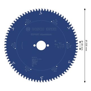 Bosch Expert for Aluminium 235x30 mm 80 Diş Alüminyum İçin Daire Testere Bıçağı - 2608644107