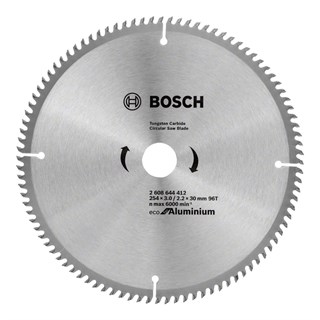 Bosch Eco for Aluminium 254x30x3 mm 96 Diş Alüminyum İçin Daire Testere Bıçağı - 2608644412