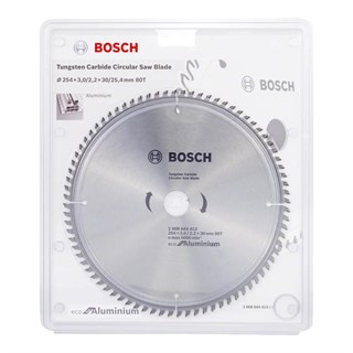 Bosch Eco for Aluminium 254x30x3 mm 80 Diş Alüminyum İçin Daire Testere Bıçağı - 2608644413