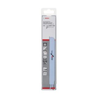 Bosch Heavy Serisi Metal için Panter Testere Bıçağı S 1126 BEF - 25li - 2608657554