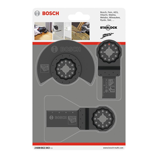 Bosch Starlock Testere 3lü Ahşap BFW Seti - 2608662343
