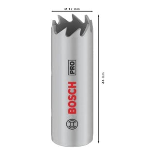 Bosch PRO Multi Material Delik Açma Testeresi 17 mm - 2608901492