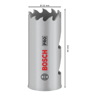 Bosch PRO Multi Material Delik Açma Testeresi 22 mm - 2608901496