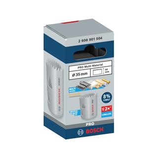 Bosch Aksesuar PRO Multi Material Delik Açma Testeresi 35 mm - 2608901504