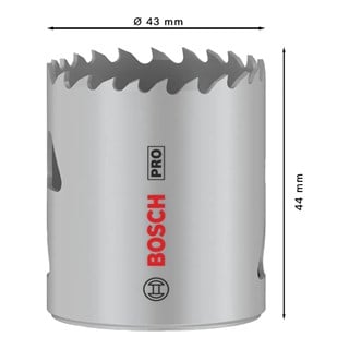 Bosch PRO Multi Material Delik Açma Testeresi 43 mm - 2608901509