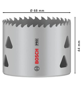 Bosch PRO Multi Material Delik Açma Testeresi 68 mm - 2608901523