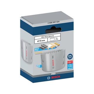 Bosch Aksesuar PRO Multi Material Delik Açma Testeresi 70 mm - 2608901524