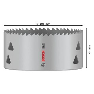 Bosch PRO Multi Material Delik Açma Testeresi 105 mm - 2608901535