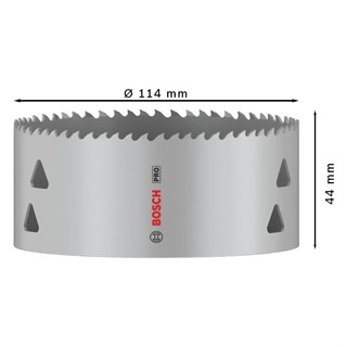 Bosch PRO Multi Material Delik Açma Testeresi 114 mm - 2608901538