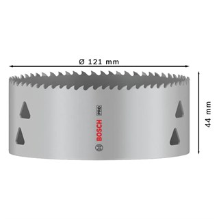 Bosch PRO Multi Material Delik Açma Testeresi 121 mm - 2608901539