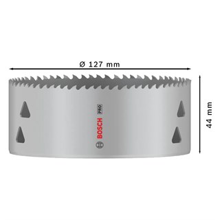 Bosch PRO Multi Material Delik Açma Testeresi 127 mm - 2608901540