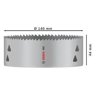 Bosch PRO Multi Material Delik Açma Testeresi 140 mm - 2608901542
