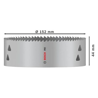 Bosch PRO Multi Material Delik Açma Testeresi 152 mm - 2608901544