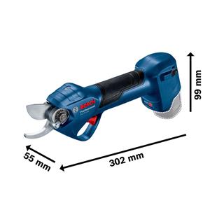 Bosch Pro Pruner Professional 12V 3.0Ah Li-ion Çift Akülü Bahçe Bağ ve Dal Budama Makinesi