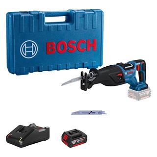 Bosch Profesyonel GSA 185-LI 18V 5.0Ah Li-ion Tek Akülü Panter Testere Plastik Taşıma Çantalı - 06016C0021