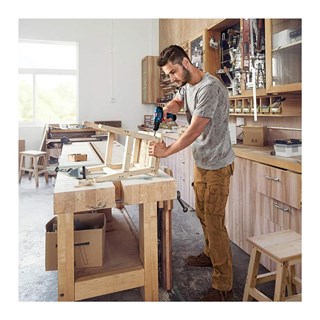Bosch Professional GSR 120-LI Akülü Delme/Vidalama + GDR 120-LI Akülü Darbeli Somun Sıkma Makinesi 12V 2x2.0Ah - 06019G8023