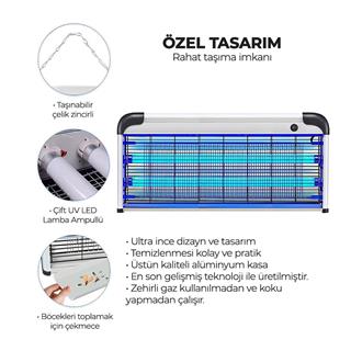 Vızz Cızz CM-883A1 Sinek Öldürme Cihazı 40 Watt