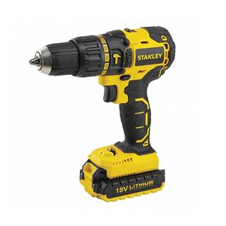Stanley SBH20D2KA 18V 2.0Ah Li-ion Çift Akülü Kömürsüz Darbeli Matkap + 100 Parça Aksesuar Seti