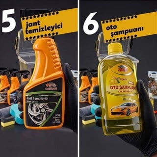 Autokit FA2-1390 Oto Bakım ve Temizlik Seti Kovalı 14 Parça