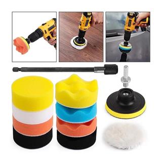 Pasta Cila Polisaj Süngeri Seti Uzatma Bitsli 115 mm 12 Parça 