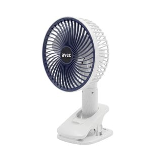 Avec AV-F131 4ü 1 Arada USB Şarjlı Çok Fonksiyonlu Klipsli Döner Başlıklı Fan Vantilatör