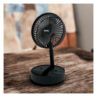 Avec AV-F550 Katlanır Teleskopik Taşınabilir USB Şarjlı Masaüstü Fan
