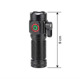 Powerdex PD-7007 LED Şarjlı Mıknatıslı Mini El Feneri 15 Watt