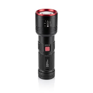 Powerdex PD-9000 LED Şarjlı Zoomlu El Feneri 2000 Lümen