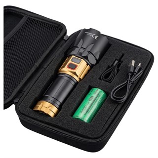 Powerdex PD-11500 Profesyonel Şarjlı Zoomlu El Feneri 4000 Lümen