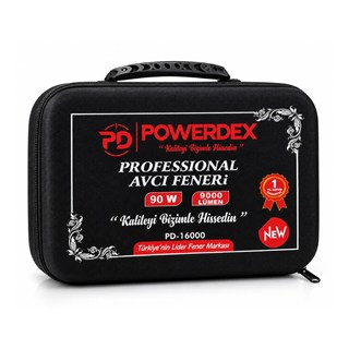 Powerdex PD-16000 Profesyonel Avcı Feneri 9000 Lümen