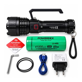 Powerdex PD-16000 Profesyonel Avcı Feneri 9000 Lümen