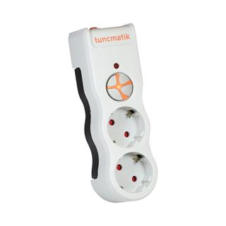Tunçmatik TSK5080 Powersurge 2li 525 Joule Enerji Koruma Prizi Beyaz