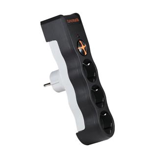 Tunçmatik TSK5082 Powersurge 3lü 525 Joule Enerji Koruma Prizi Siyah