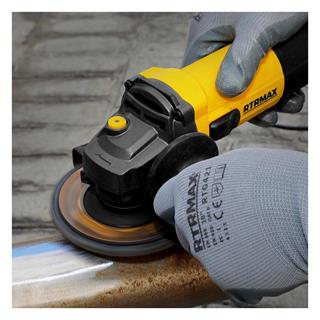 Rtrmax RTM1090 Avuç Taşlama Makinesi 950 Watt 125 mm
