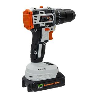 Max-Extra MX2020 20V 2.0Ah Çift Akülü Kömürsüz Motorlu Darbeli Matkap