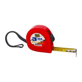 BTS 12343 Plastik Stoplu Şerit Metre 3 mt. (3 mt. x 16 mm)